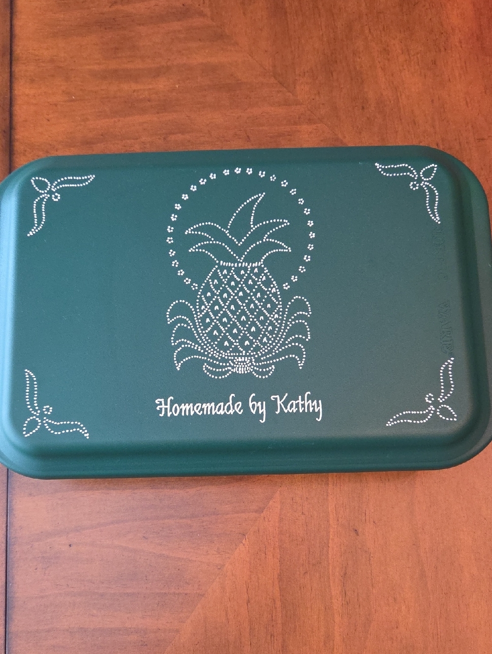 Nordic Ware 9x13 "Homemade by Kathy"